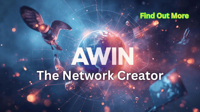 Join AWIN for free, AWIN ins the industries best network creator.
